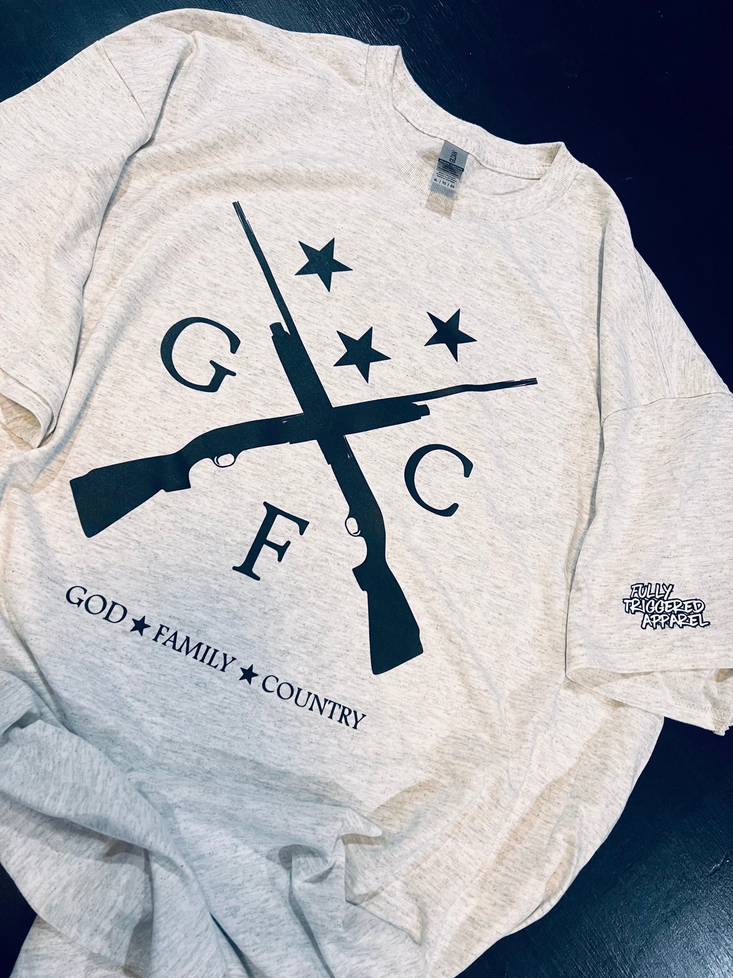 “God, Family, Country” T-shirt