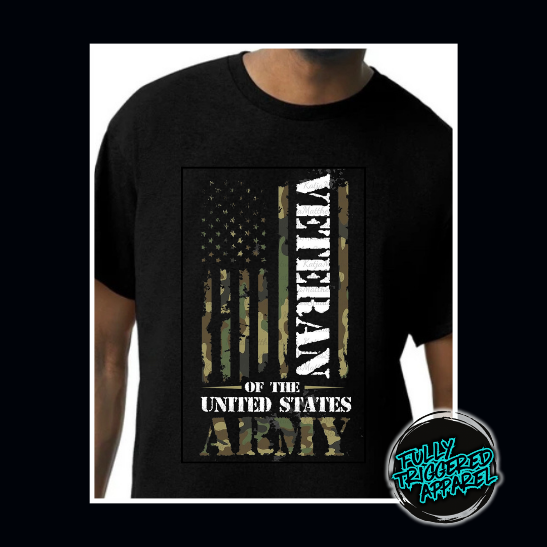 "Army Veteran" T-shirt